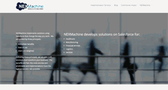Desktop Screenshot of nexmachine.com